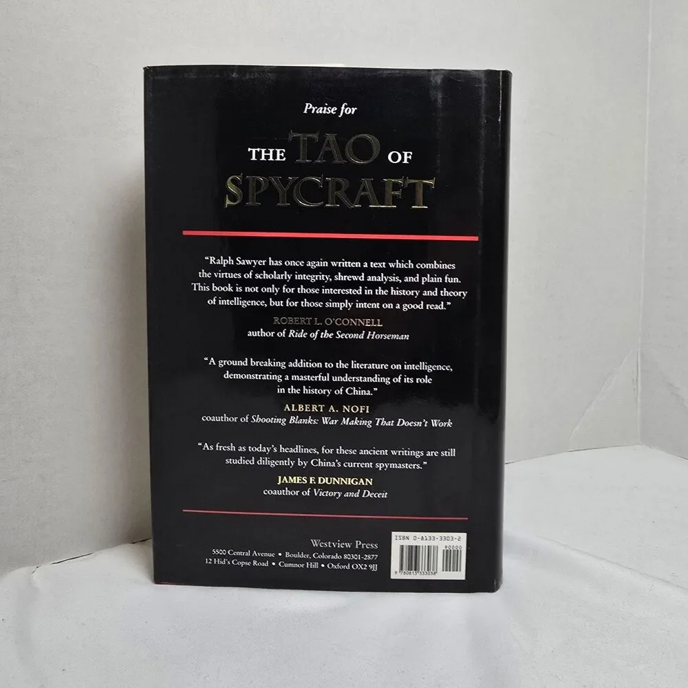 The Tao Of Spycraft: Intelligence Theory And Practice In Traditional China HCDJ